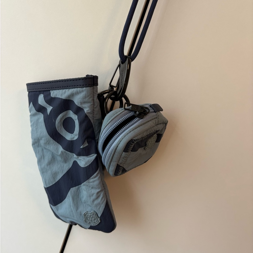 Blue and Gray Camouflage Clutches & Wristlets